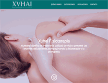 Tablet Screenshot of fisioterapiaidiazabal.com